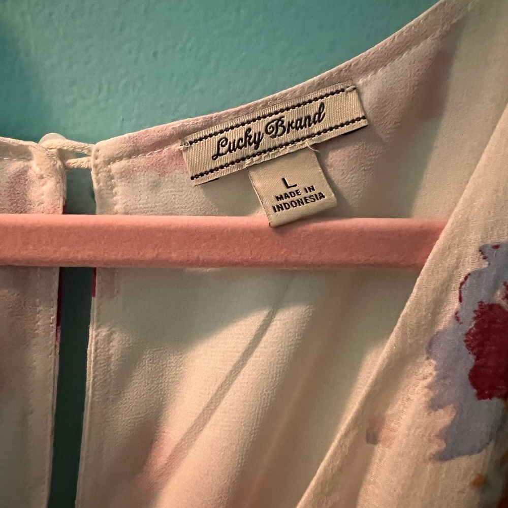 🎀Host Pick🎀Lucky Brand flower dress - Picture 9 of 10